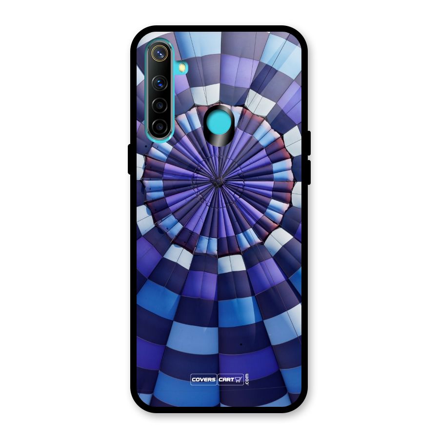 Violet Wonder Glass Back Case for Realme 5