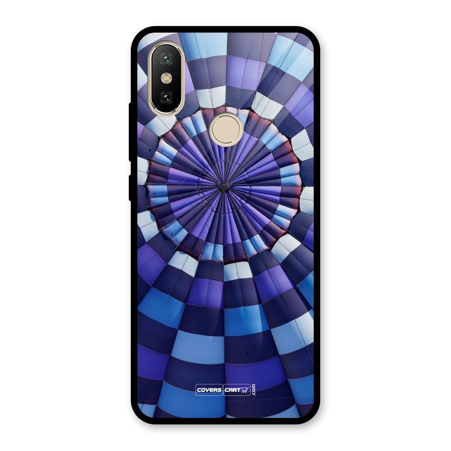 Violet Wonder Glass Back Case for Redmi A2