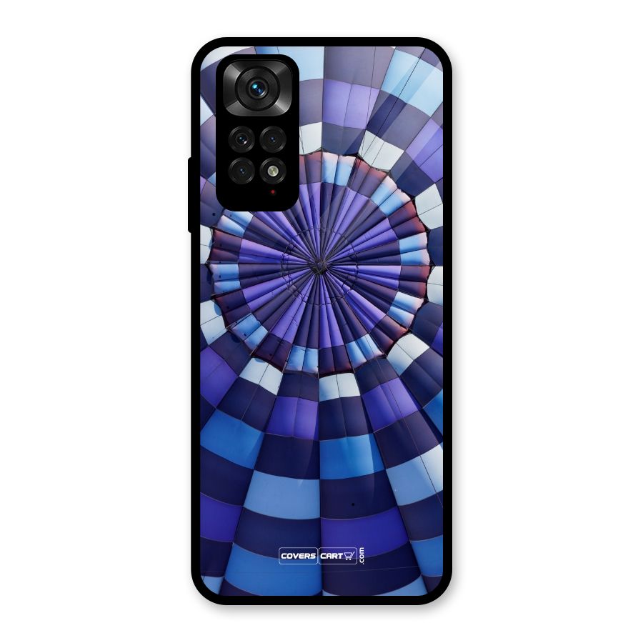 Violet Wonder Glass Back Case for Redmi Note 11S