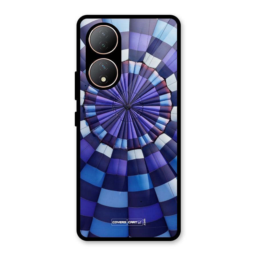 Violet Wonder Glass Back Case for Vivo Y100