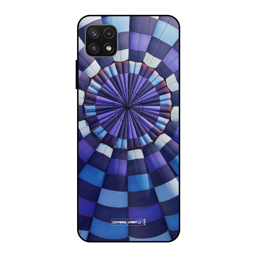 Violet Wonder Metal Back Case for Galaxy A22 5G