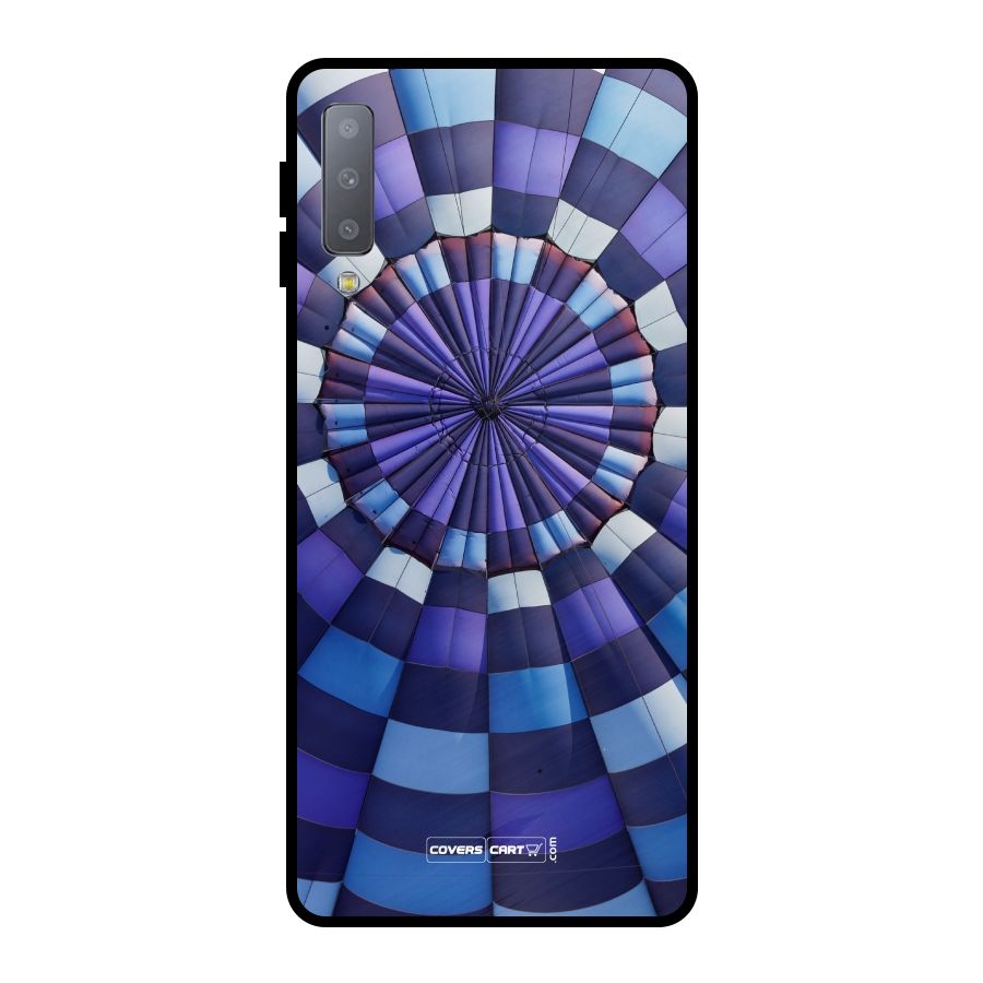 Violet Wonder Metal Back Case for Galaxy A7 (2018)