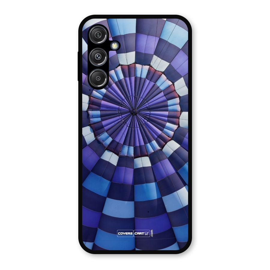 Violet Wonder Metal Back Case for Galaxy M34 5G