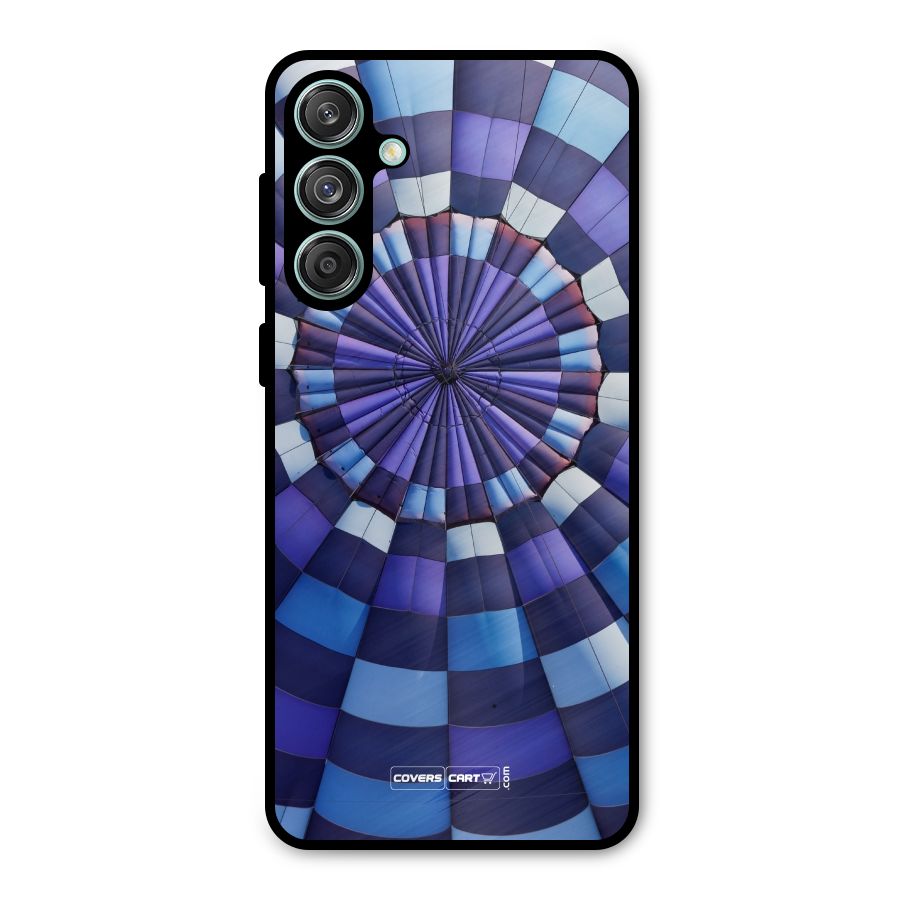 Violet Wonder Metal Back Case for Galaxy M55 5G