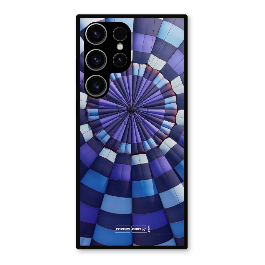 Violet Wonder Metal Back Case for Galaxy S23 Ultra