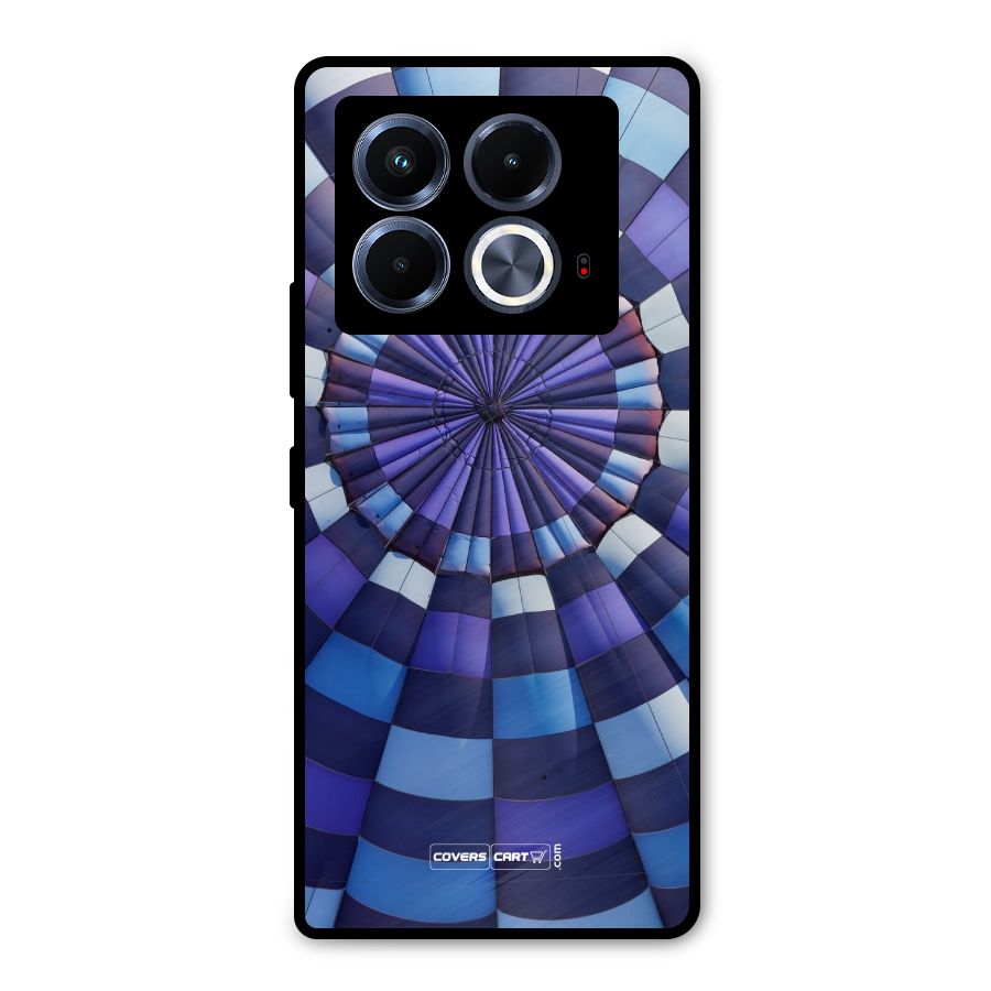 Violet Wonder Metal Back Case for Infinix Note 40 5G