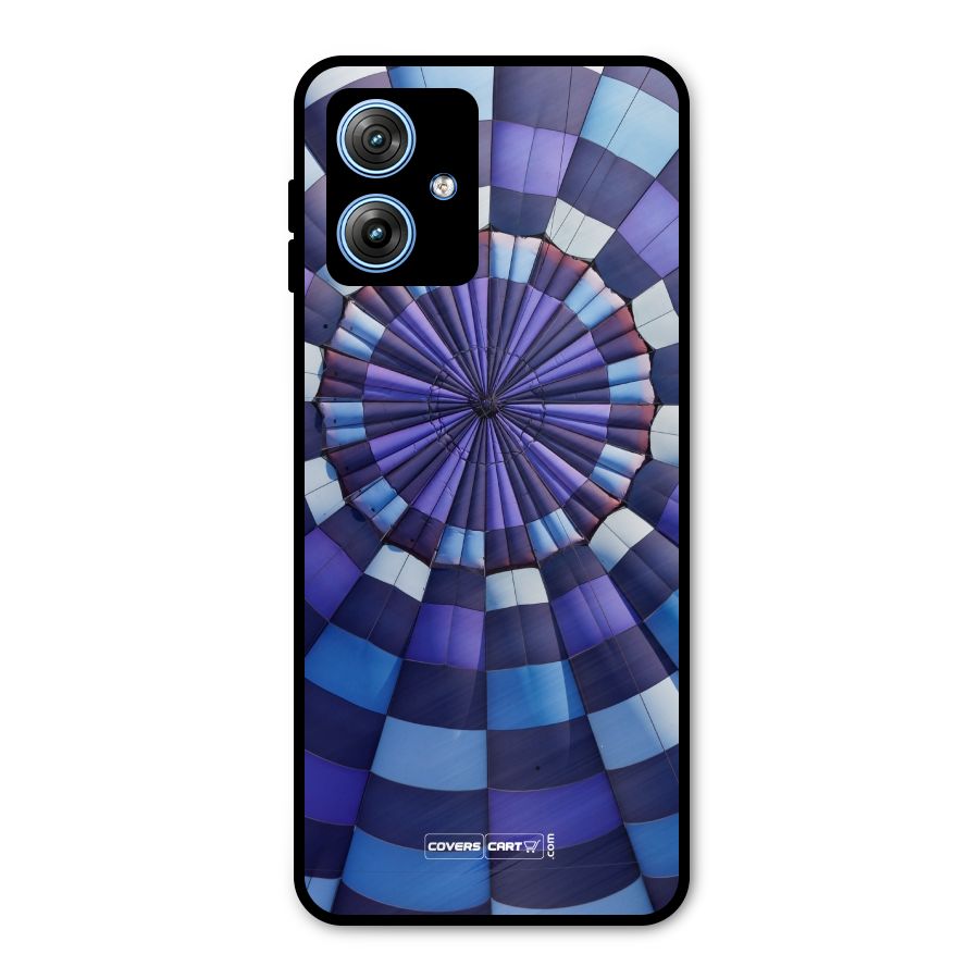 Violet Wonder Metal Back Case for Moto G54