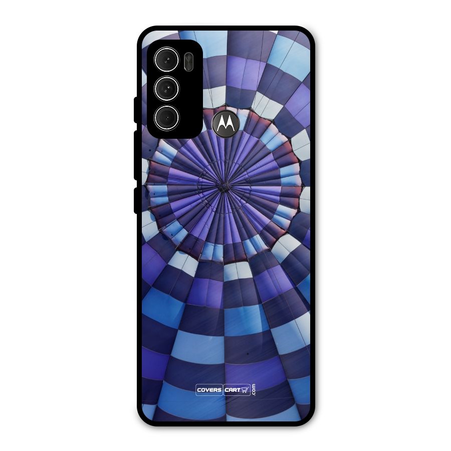 Violet Wonder Metal Back Case for Moto G60