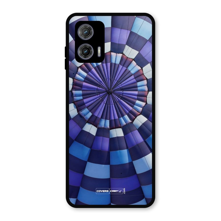 Violet Wonder Metal Back Case for Moto G73