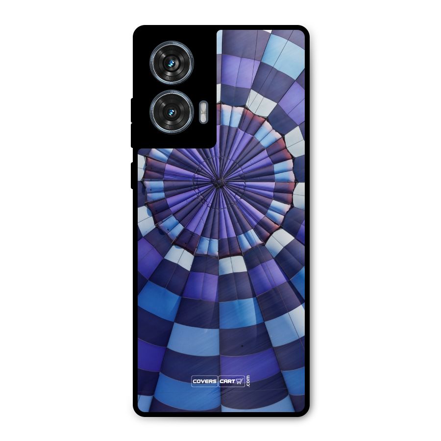 Violet Wonder Metal Back Case for Motorola Edge 50 Fusion