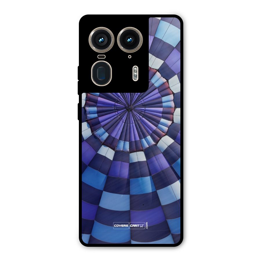 Violet Wonder Metal Back Case for Motorola Edge 50 Ultra