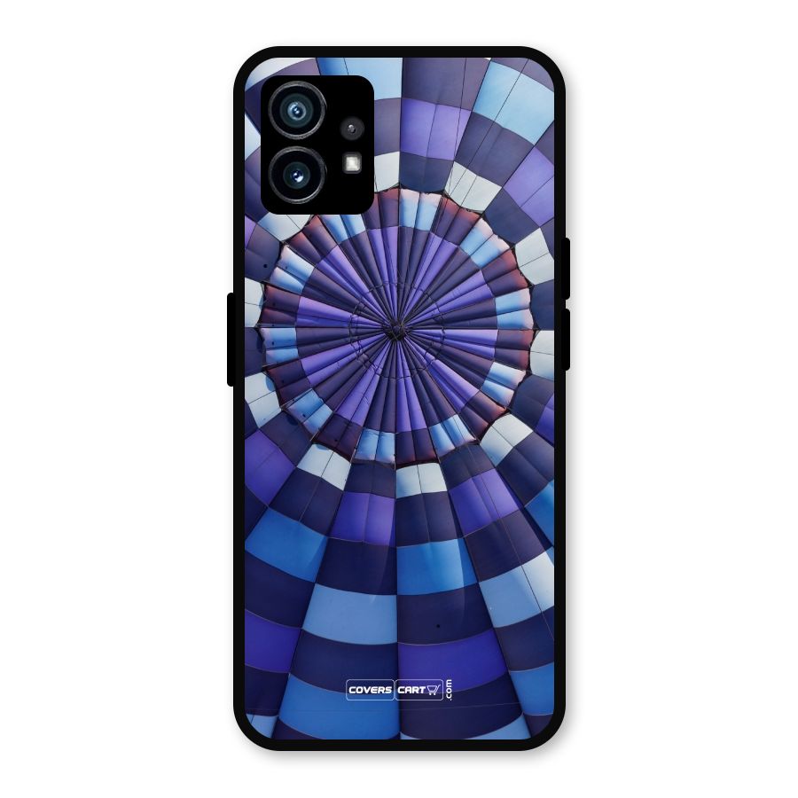 Violet Wonder Metal Back Case for Nothing Phone 1