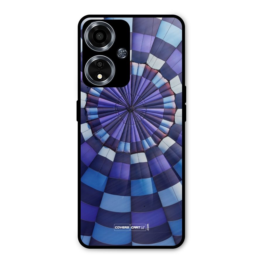 Violet Wonder Metal Back Case for Oppo A59