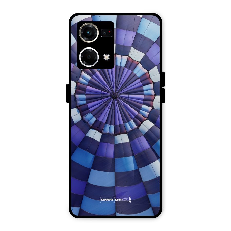 Violet Wonder Metal Back Case for Oppo F21s Pro 4G