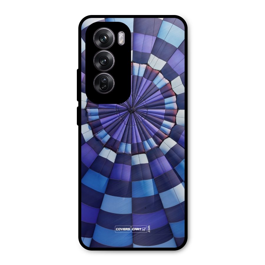 Violet Wonder Metal Back Case for Oppo Reno12 Pro