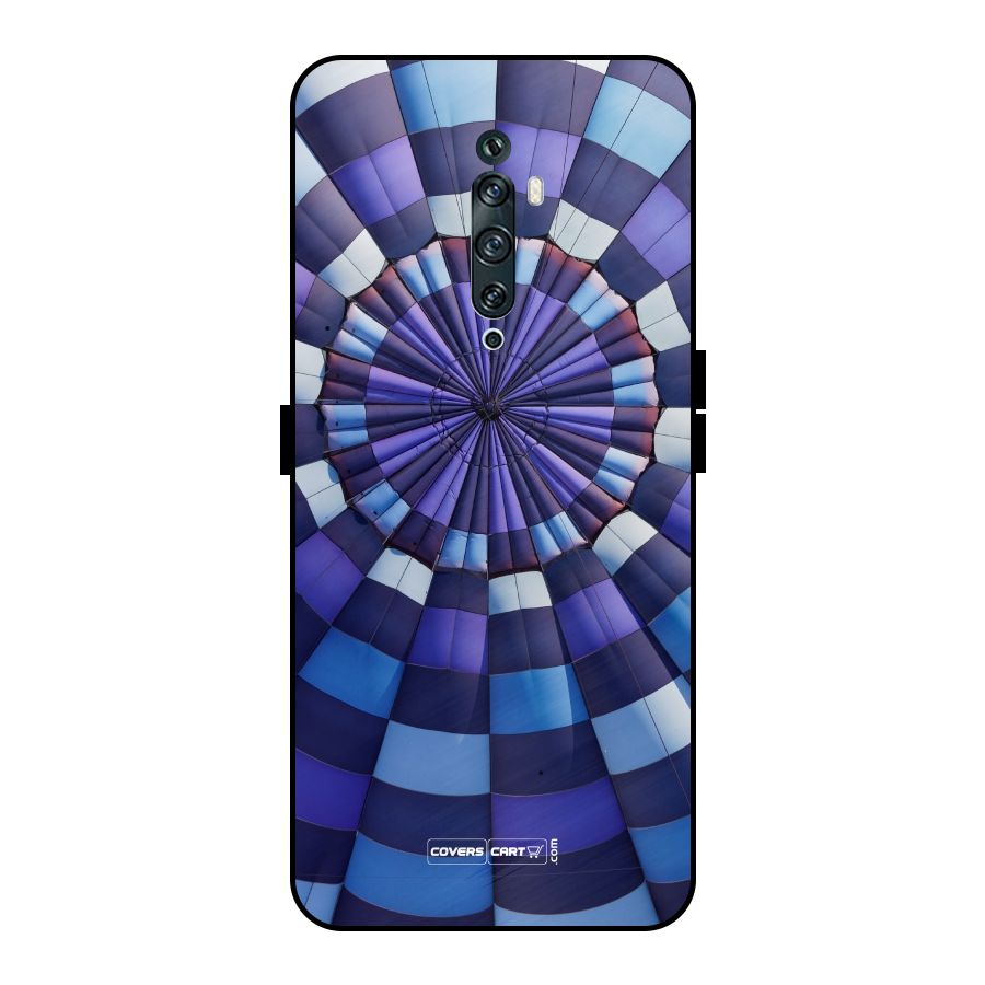 Violet Wonder Metal Back Case for Oppo Reno2 Z
