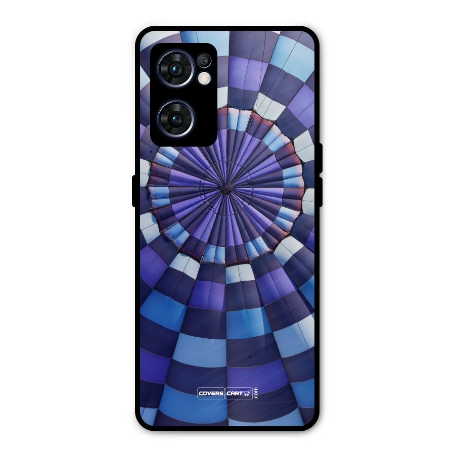 Violet Wonder Metal Back Case for Oppo Reno7 5G