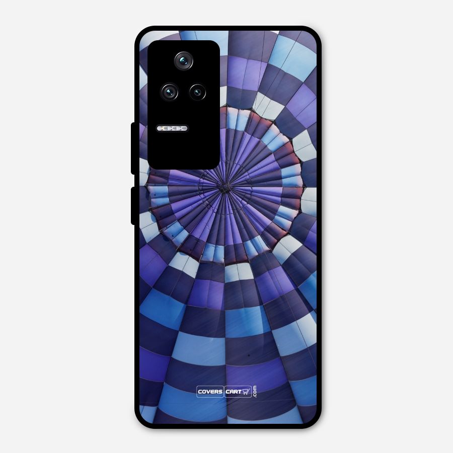Violet Wonder Metal Back Case for Poco F4 5G
