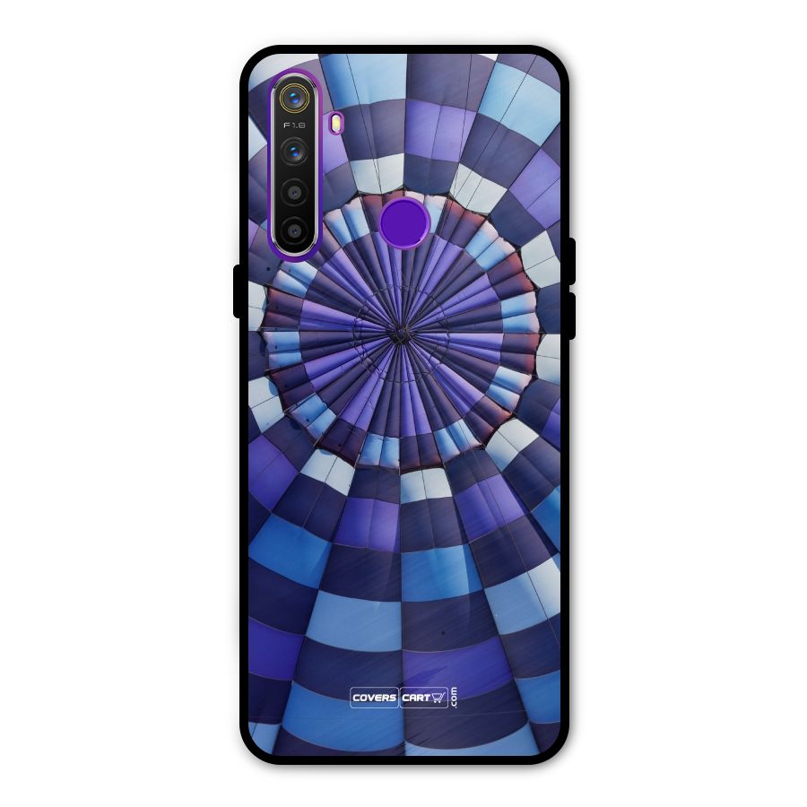 Violet Wonder Metal Back Case for Realme 5i