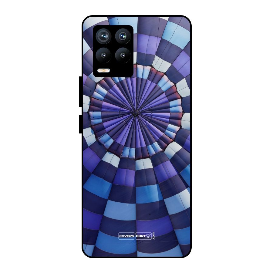 Violet Wonder Metal Back Case for Realme 8
