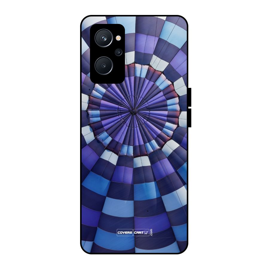 Violet Wonder Metal Back Case for Realme 9i 5G