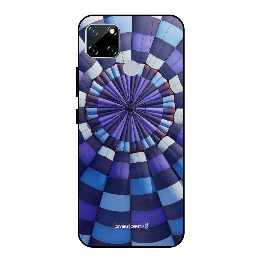 Violet Wonder Metal Back Case for Realme Narzo 20