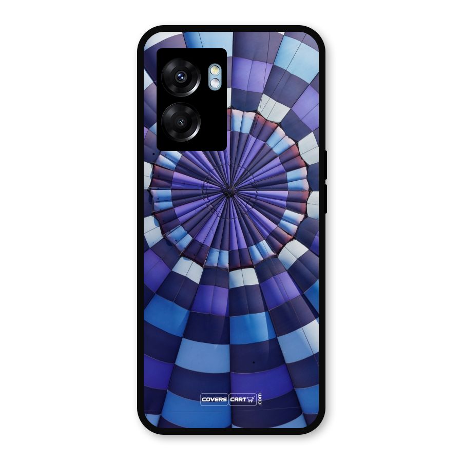 Violet Wonder Metal Back Case for Realme Narzo 50 5G