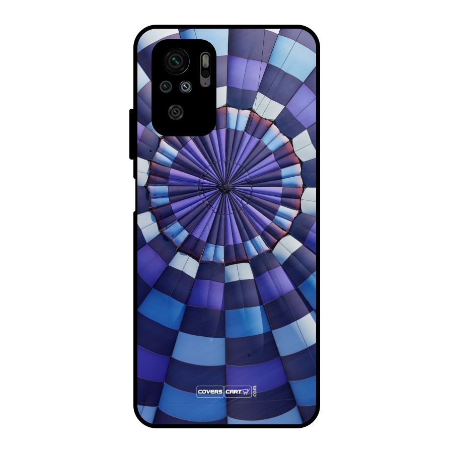 Violet Wonder Metal Back Case for Redmi Note 10S