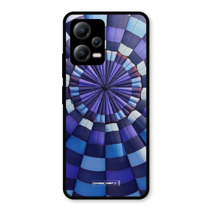 Violet Wonder Metal Back Case for Redmi Note 12 5G