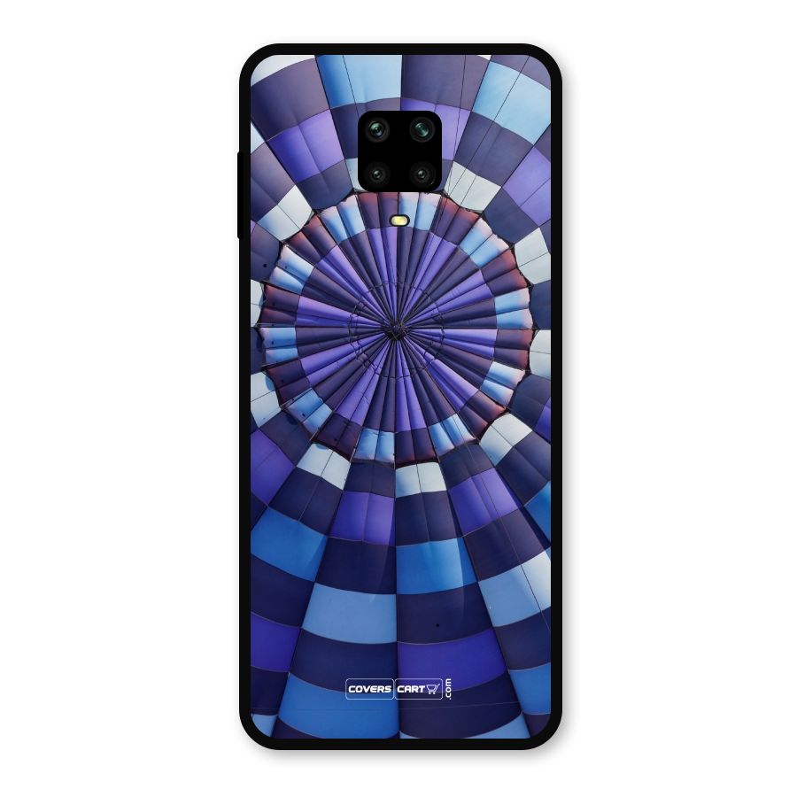 Violet Wonder Metal Back Case for Redmi Note 9 Pro