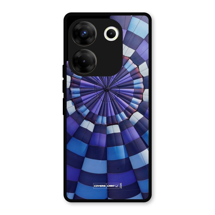 Violet Wonder Metal Back Case for Tecno Camon 20 Pro
