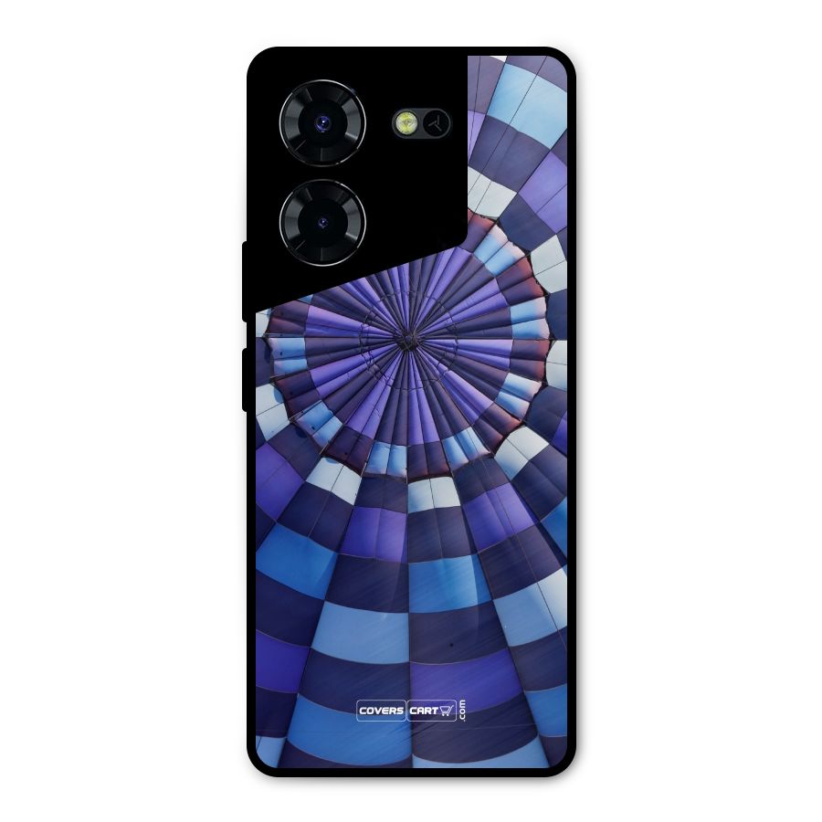 Violet Wonder Metal Back Case for Tecno Pova 5 Pro 5G