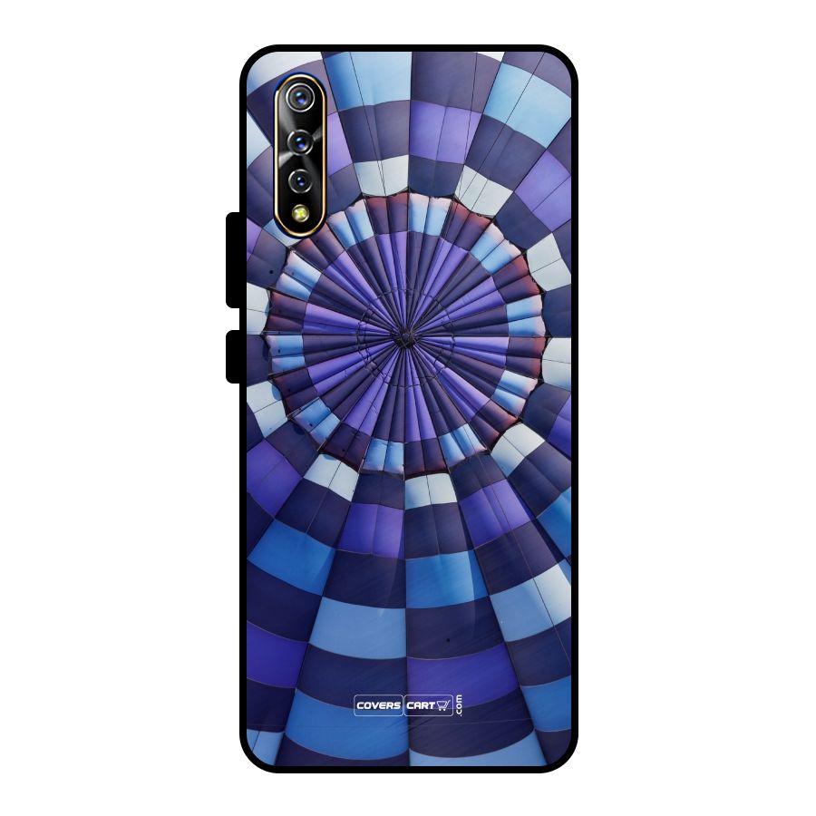 Violet Wonder Metal Back Case for Vivo S1