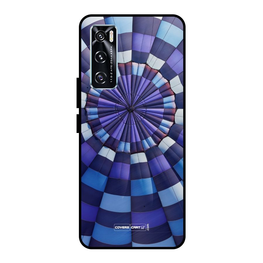 Violet Wonder Metal Back Case for Vivo V20 SE