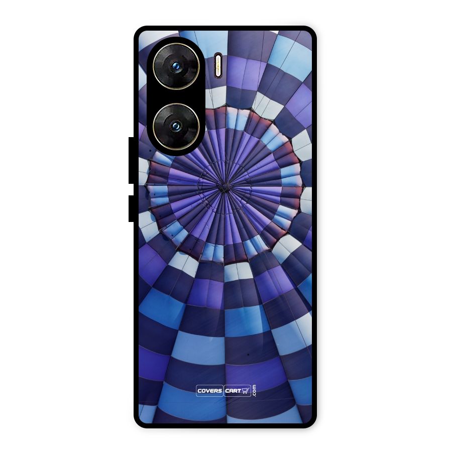 Violet Wonder Metal Back Case for Vivo V29e