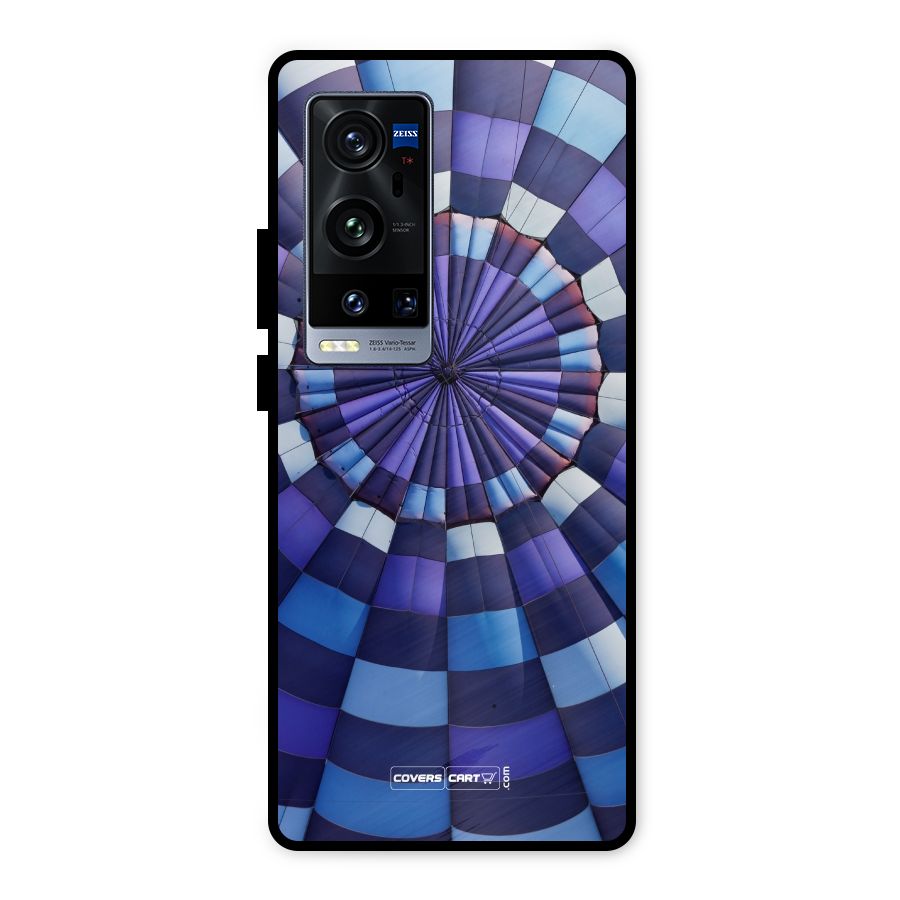 Violet Wonder Metal Back Case for Vivo X60 Pro Plus
