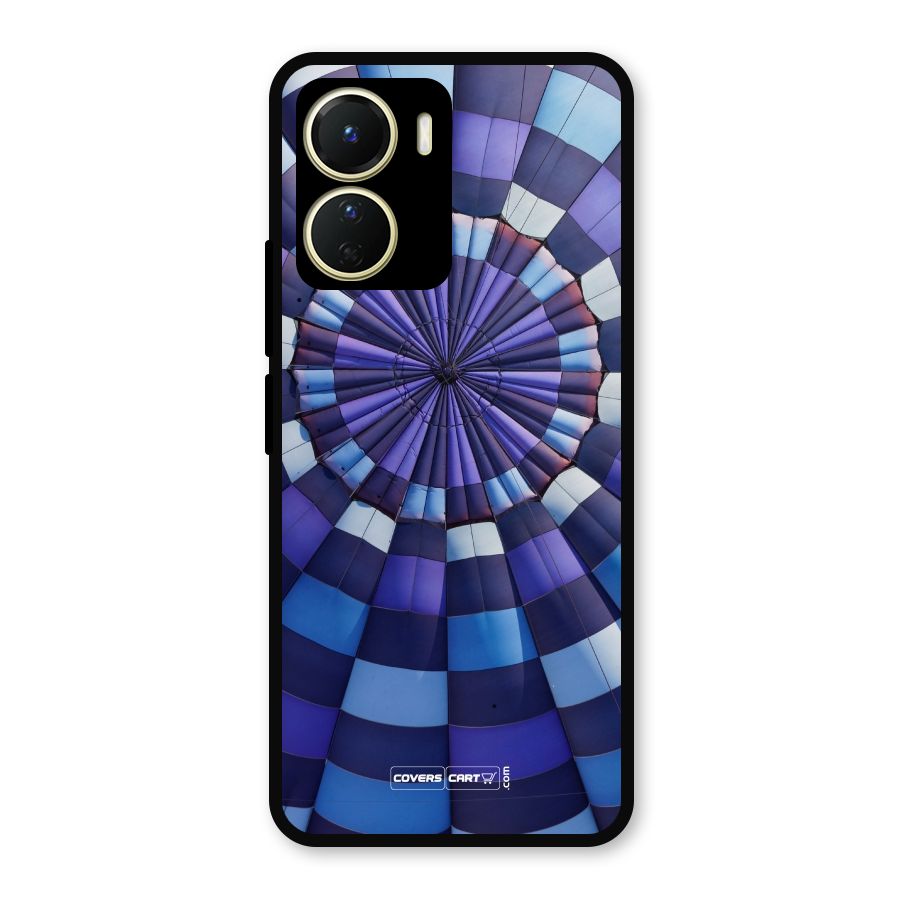 Violet Wonder Metal Back Case for Vivo Y16