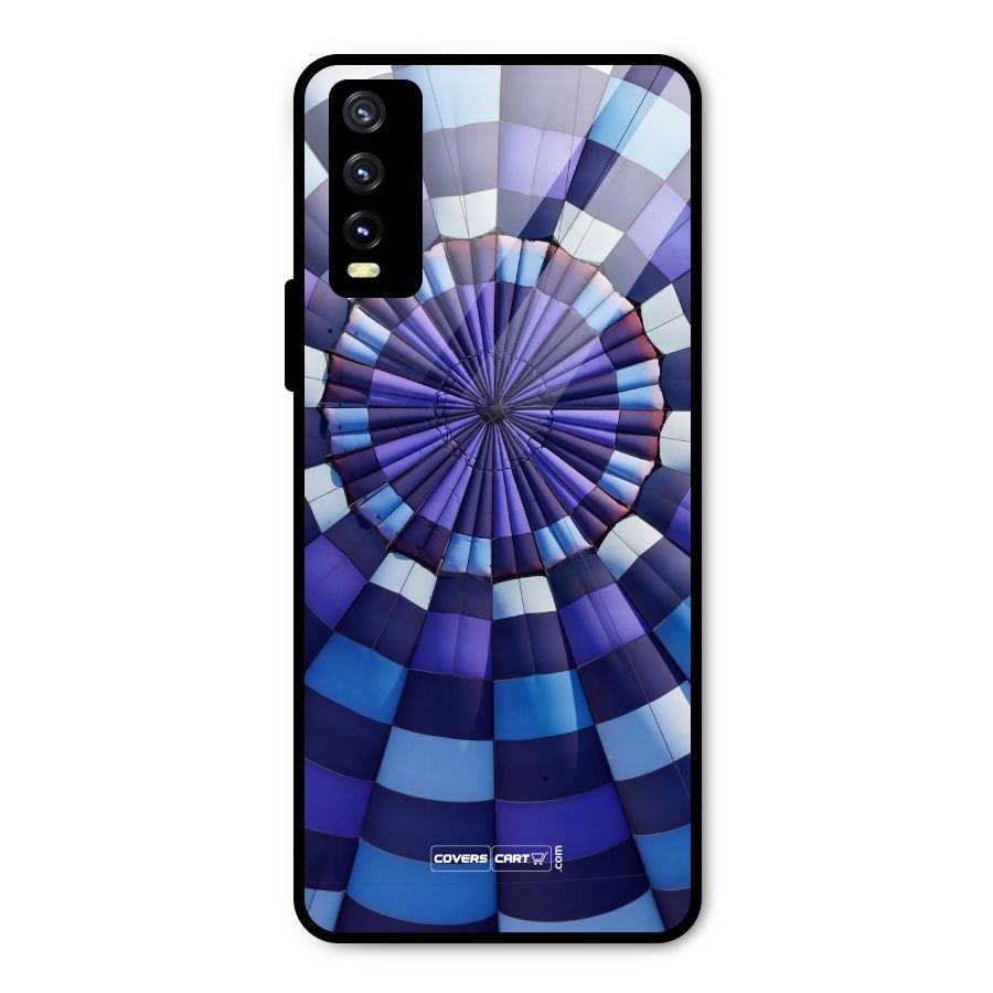 Violet Wonder Metal Back Case for Vivo Y20