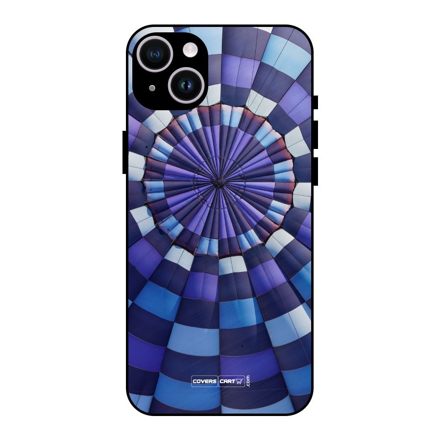 Violet Wonder Metal Back Case for iPhone 14 Plus
