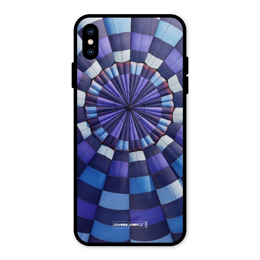 Violet Wonder Metal Back Case for iPhone XS Max