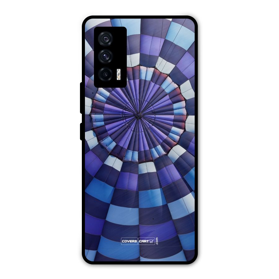 Violet Wonder Metal Back Case for iQOO 7 5G