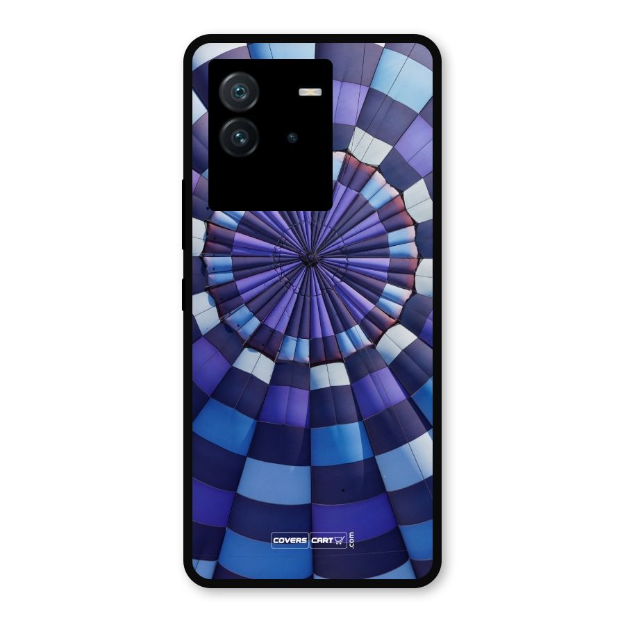 Violet Wonder Metal Back Case for iQOO Neo 6 5G