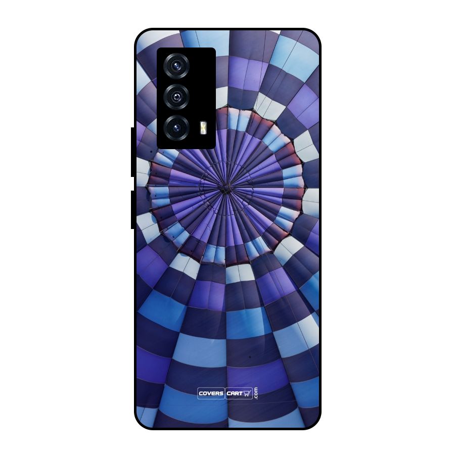 Violet Wonder Metal Back Case for iQOO Z5