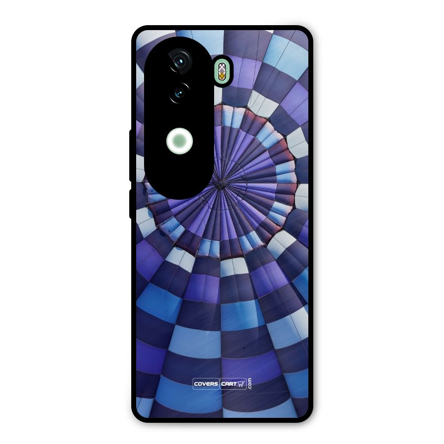 Violet Wonder Metal Back Case for iQOO Z9s