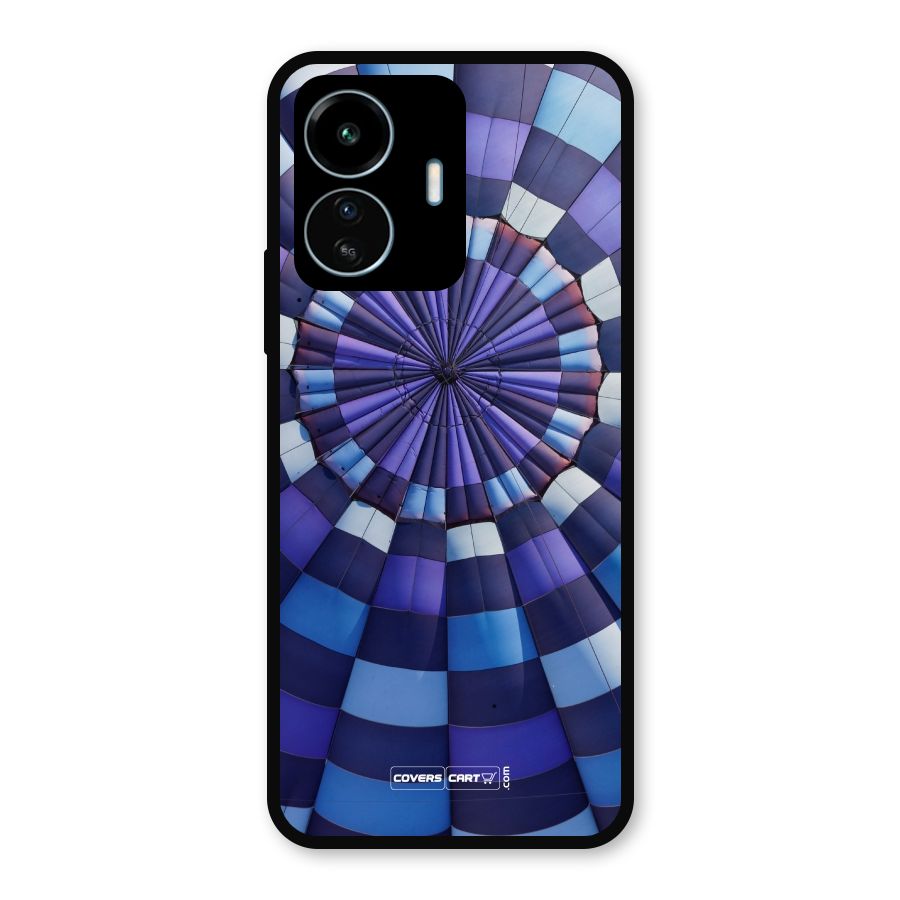 Violet Wonder Metal Back Case for vivo iQOO Z6 Lite 5G