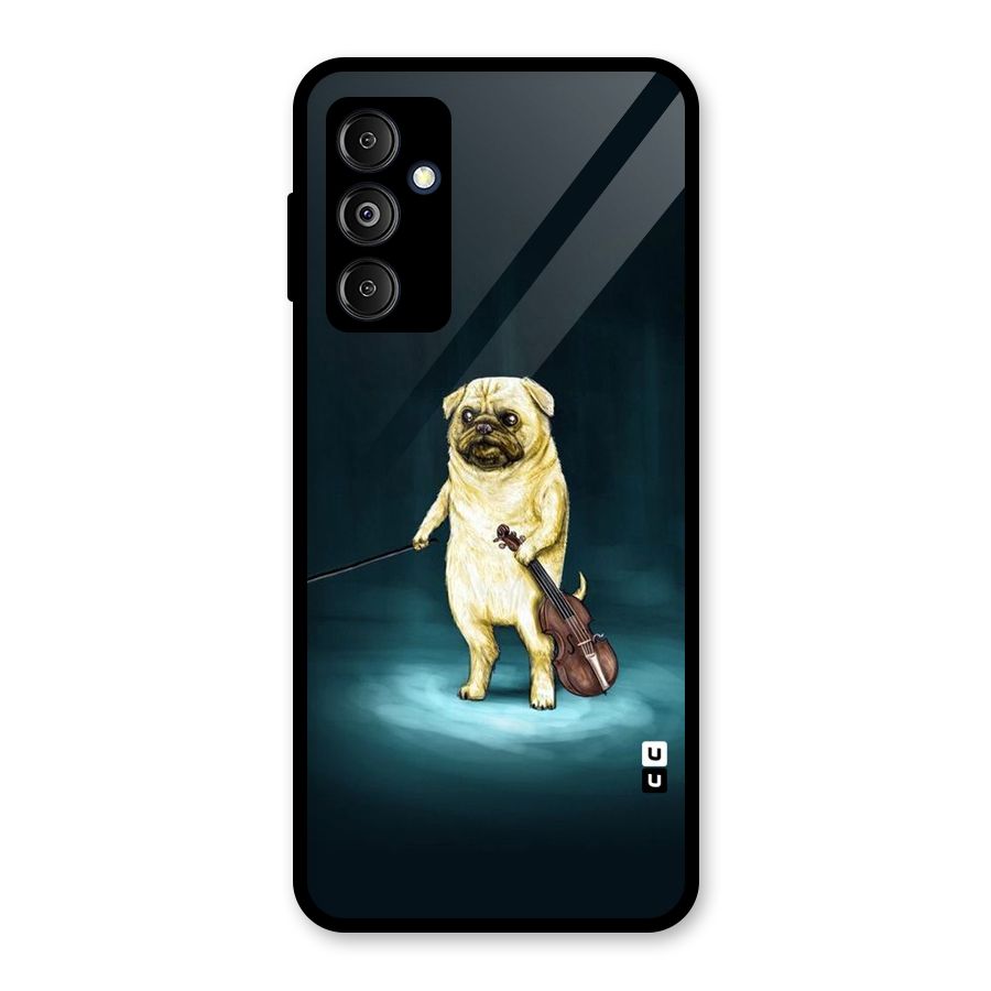 Violin Master Glass Back Case for Galaxy M14 5G