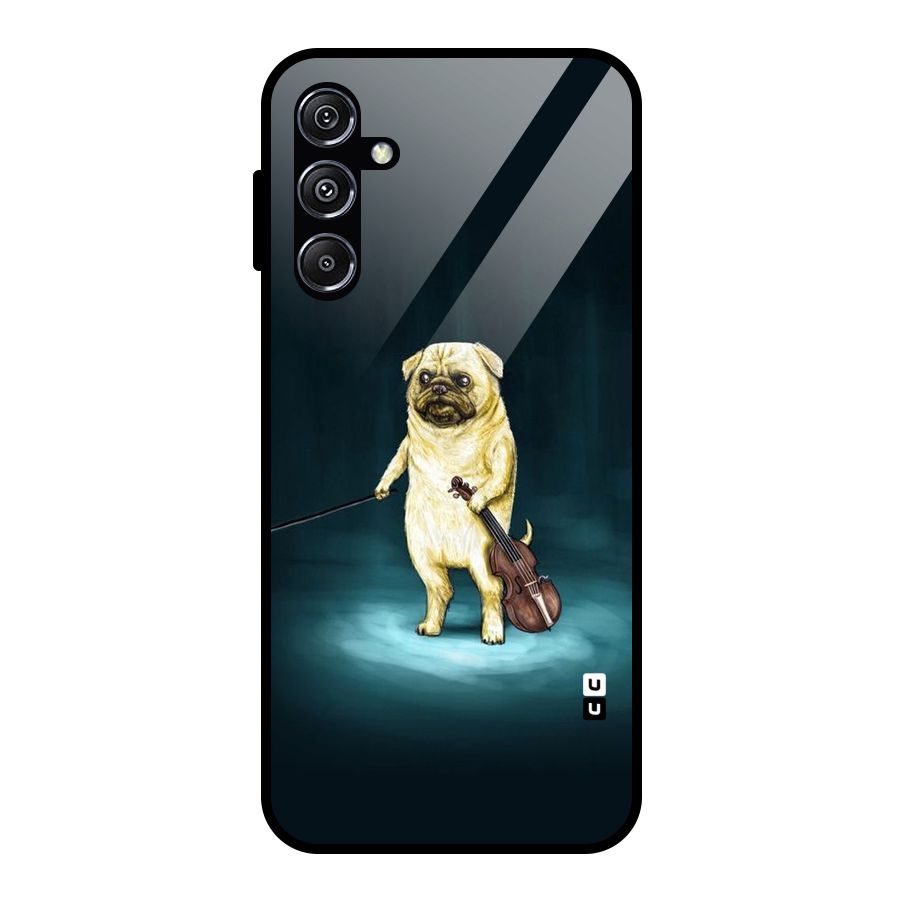 Violin Master Glass Back Case for Galaxy M34 5G