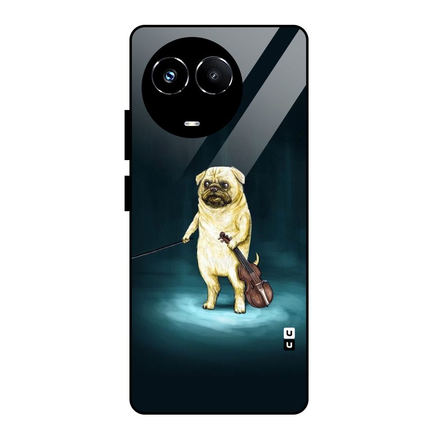 Violin Master Glass Back Case for Realme Narzo 60X