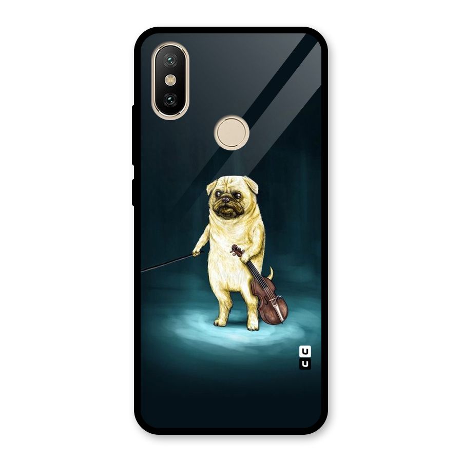 Violin Master Glass Back Case for Redmi A2