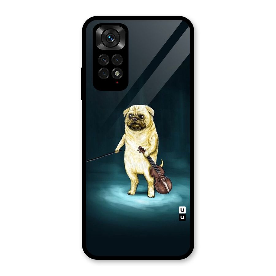 Violin Master Glass Back Case for Redmi Note 11S